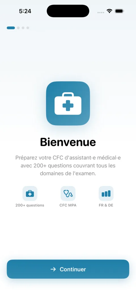 Revi-AssistanteMedicale — Screenshot 2 der iOS-App