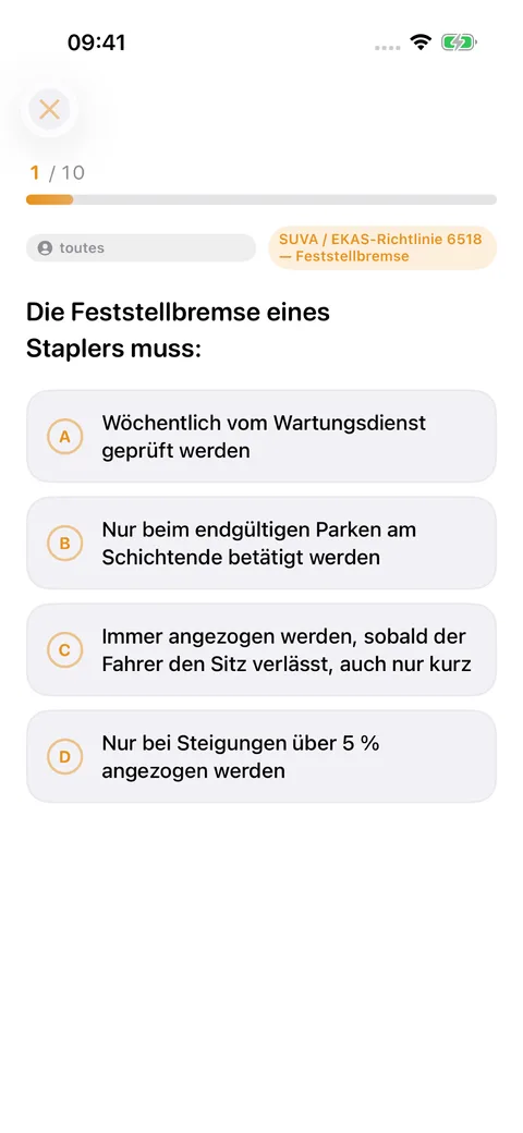 Revi-Cariste — Screenshot 2 der iOS-App