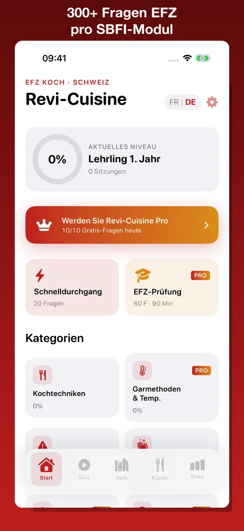 Revi-CFC-Cuisine — Screenshot 2 der iOS-App
