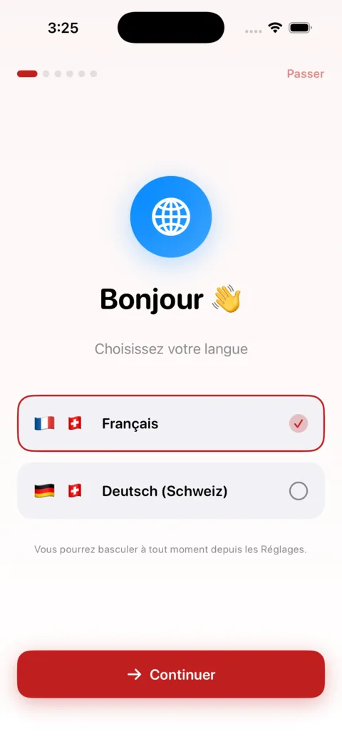 Revi-CFC-Cuisine — aperçu de l'application iOS