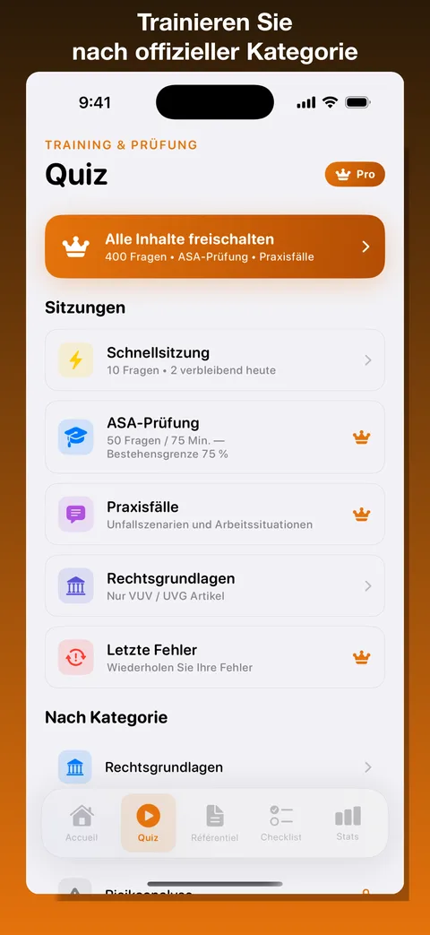 Revi-CFST — Screenshot 3 der iOS-App
