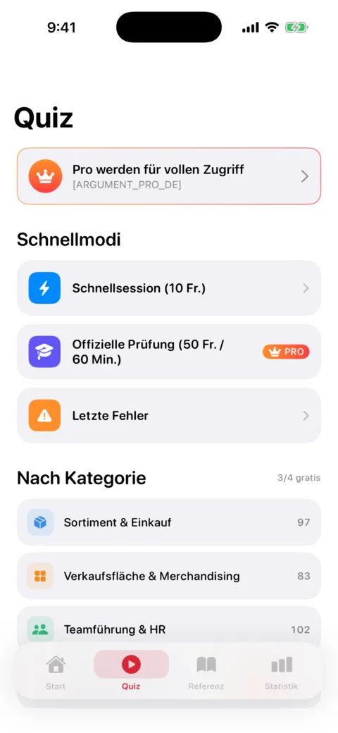 Revi-CommerceDetail — Screenshot 2 der iOS-App