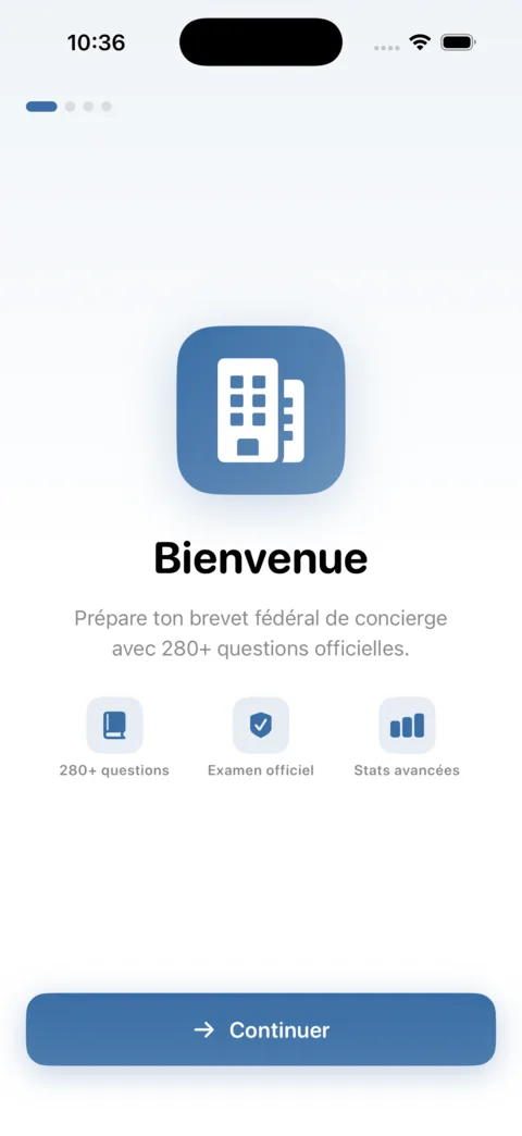 Revi-Concierge — Screenshot 3 der iOS-App