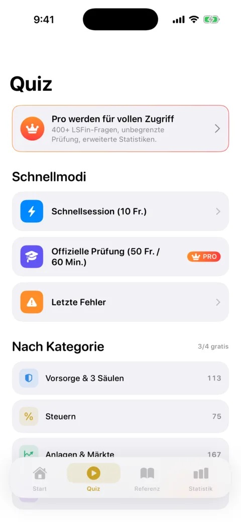 Revi-ConseillFinancier — Screenshot 2 der iOS-App