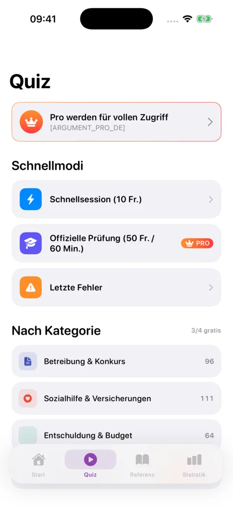 Revi-ConseilSocial — Screenshot 2 der iOS-App