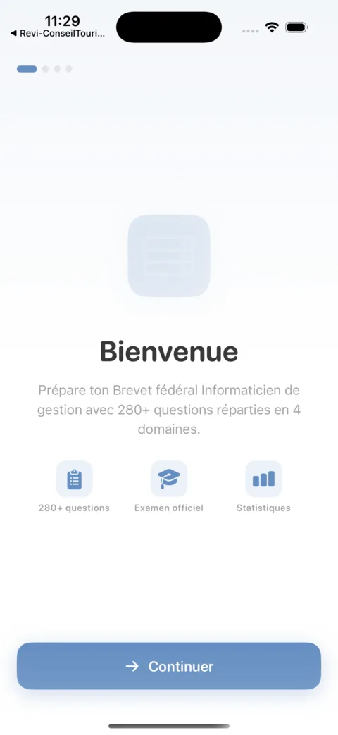 Revi-ConseilTourisme — Screenshot 3 der iOS-App