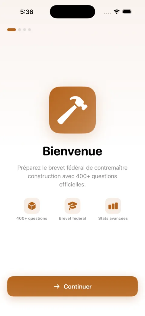 Revi-Contremaitre — Vorschau der iOS-App