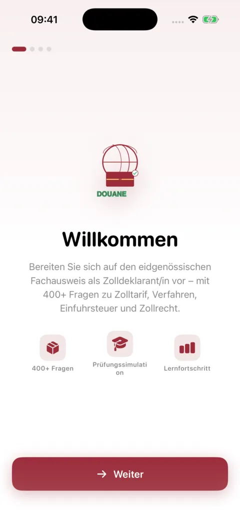Revi-Douane — Screenshot 1 der iOS-App