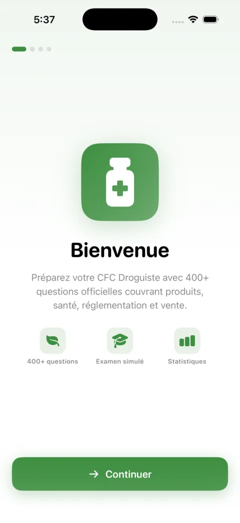 Revi-Droguiste — Screenshot 2 der iOS-App