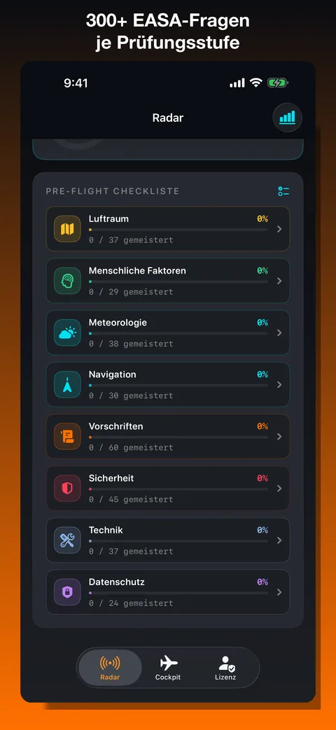 Revi-Drone — Screenshot 2 der iOS-App