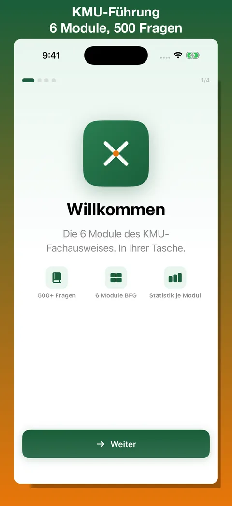 Revi-GestionPME — Screenshot 1 der iOS-App