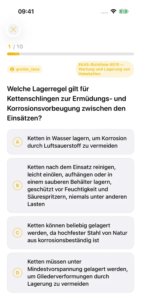 Revi-Grutier — Screenshot 2 der iOS-App