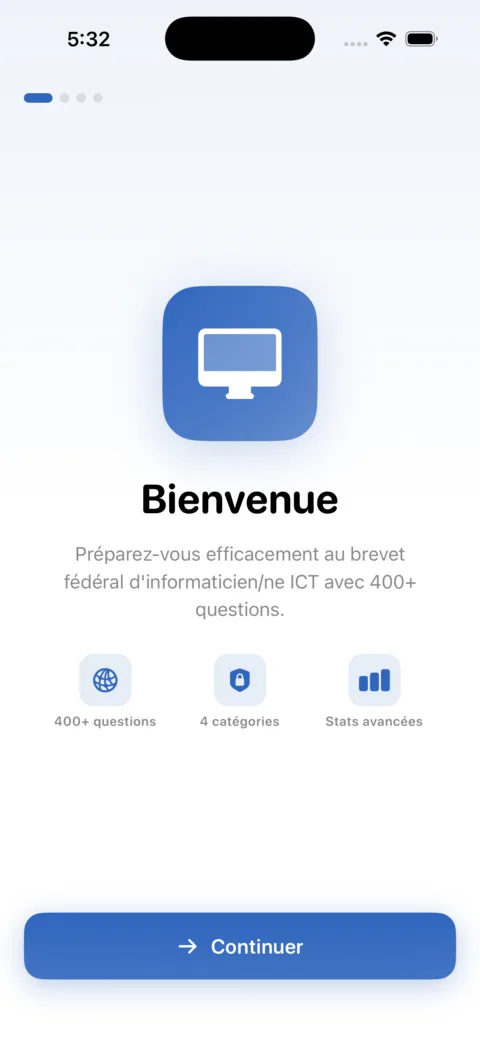 Revi-Informatique — Screenshot 3 der iOS-App