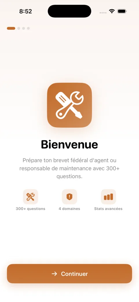 Revi-Maintenance — Screenshot 3 der iOS-App
