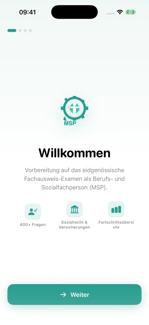 Revi-MSP — Screenshot 1 der iOS-App