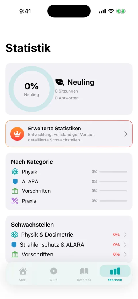 Revi-Radioprotection — Screenshot 3 der iOS-App