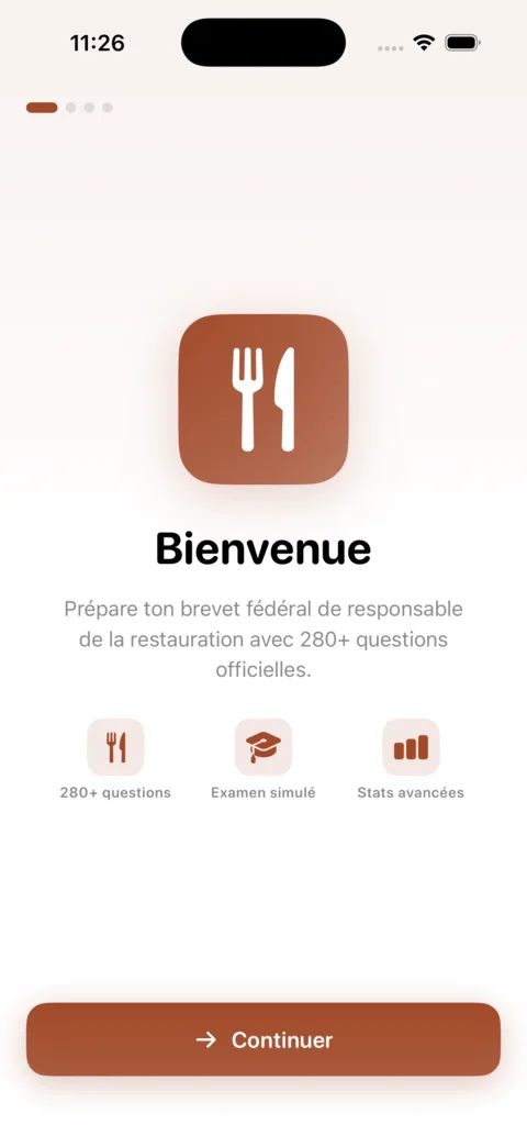 Revi-Restauration — Screenshot 3 der iOS-App