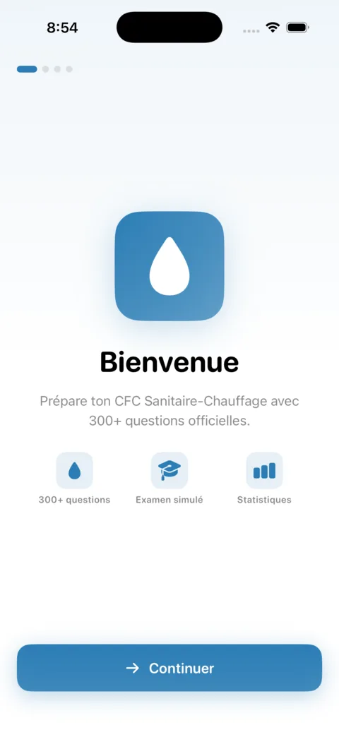 Revi-Sanitaire-Chauffage — Screenshot 2 der iOS-App