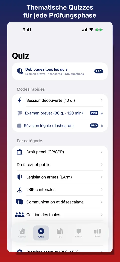 Revi-Sécurité-privée — Screenshot 3 der iOS-App
