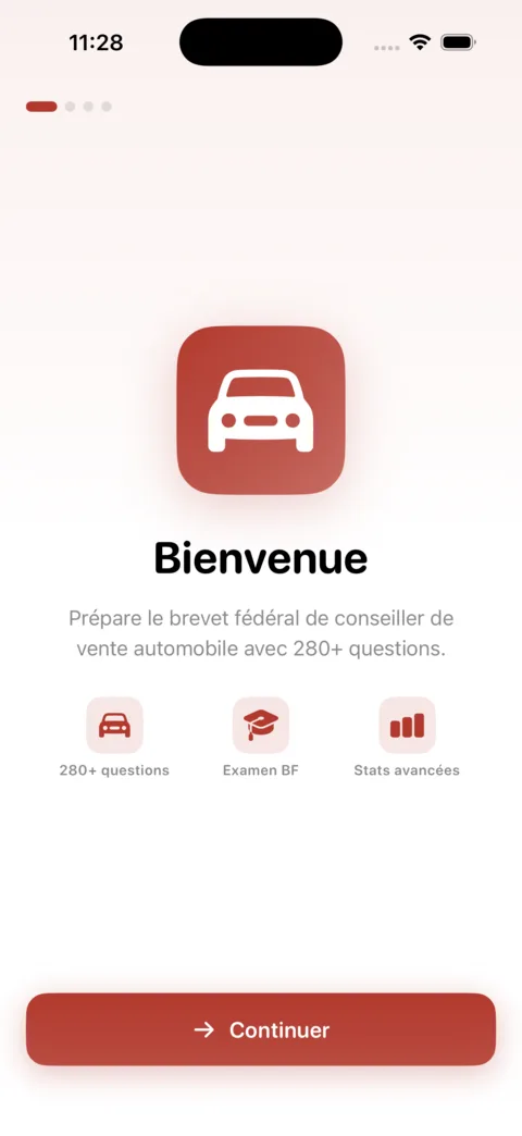 Revi-VenteAuto — Screenshot 1 der iOS-App